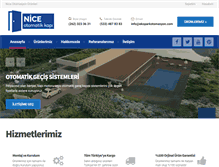 Tablet Screenshot of niceotomatikkapi.com
